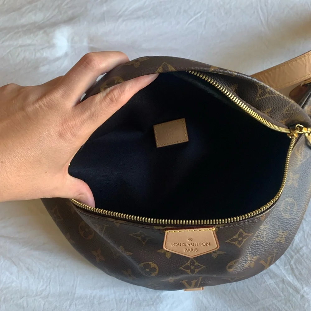 LV Louis Vuitton Discontinued Bumbag brown canvas authentic No trades - Picture 8 of 16